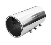 Autohobby 5084 Exhaust Trim Universal Exhaust Muffler Tailpipe Trim Sport Stainless Steel up to 87 mm Chrome A B C G H J CC 3 4 5 6 7