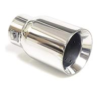 Autohobby 5534 Double Exhaust Trim Exhaust Universal Silencer Double Exhaust Tailpipe Trim Sport Exhaust Stainless Steel up to 50 mm Chrome A B C G H J CC 3 4 5 6 7