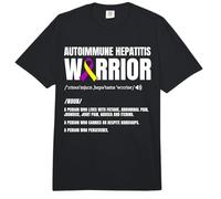 Autoimmune Hepatitis Warrior Comfort Colors Adult Heavyweight T-Shirt