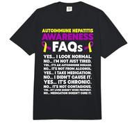 Autoimmune Hepatitis Warrior Comfort Colors Adult Heavyweight T-Shirt