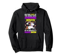 Autoimmune Hepatitis Warrior Pullover Hoodie