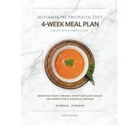 Autoimmune Protocol Diet 4-Week Meal Plan: Chronic symptoms, Inflammation, Weight loss Recipe Replacement Guide