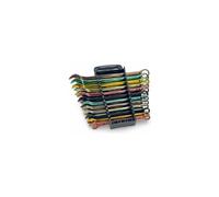 Autojack 12 Piece Spanner Set, Multi Coloured Combination Wrench, 8mm - 19mm Metric Spanners High Torque Chrome Vanadium Steel