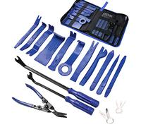 Autojack 19 Piece Upholstery Car Trim Remover Tool Kit Car Door Panel Pry