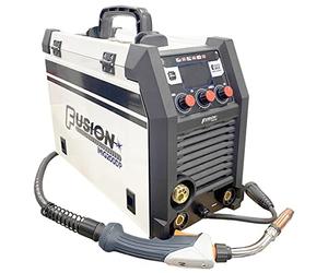 Autojack 200Amp Inverter Welder, Dual Pulse MIG MMA ARC TIG Synergic Welding Machine with Digital Display, Dual Action, Gas/Gasless, Portable, for Steel, Stainless & DIY Welding