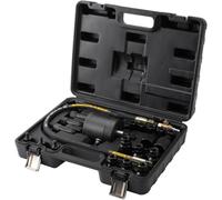 Autojack 21pcs Professional Pneumatic Diesel Injector Puller Air Vibration Injectors Removal Tool Kit Set