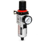 Autojack 3/8" Air Filter Regulator with Dial Gauge Auto Drain BSP Air Line