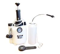 Autojack 3 Litre Brake & Clutch Bleeder Bleeding System in White Autojack White