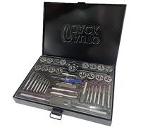 Autojack 40 Piece Metric Tap & Die Set Combination Wrench and Alloy Steel