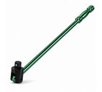 Autojack 600mm 1/2" Drive Breaker Bar, Flexi Knuckle Heavy Duty Cr-V Steel Green