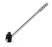 Autojack 600mm Breaker Bar 1/2 Inch Sq Dr Heavy Duty, Socket Wrench, Silver