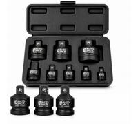 Autojack 8 Piece Impact Socket Adaptor Set 1/4", 1/2" & 3/4"