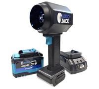 Autojack Cordless Brushless Air Blower Car Dryer Multi-Purpose Use 130000 RPM 120 M/S 6Ah Battery 21V Heavy Duty High Power