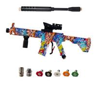 Autojack GRAFFITI High Power 5000 PSI Pressure Washer Gun with Extension Wand, Design Includes Telescopic Sight, Quick Release Coupling & M22 Adapter