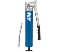 Autojack Heavy Duty Grease Gun With 10,000 Psi Power, Bulk And Cartridge Loading, Air Bleeder Valve, For Automotive, Agricultural