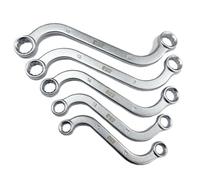 Autojack S Type Spanner Set Double Ring Box End Shape Metric 5 Piece