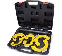 Autojack Strut Spring Compressor Kit, Interchangeable Fork Strut Coil Extractor Remover Tool