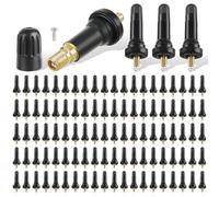 AUTOKAY 100pcs Tire Pressure Sensor Valve Stem TPMS for Jeep Grand Cherokee Liberty Patriot Ford C-Max Edge Escape Expedition