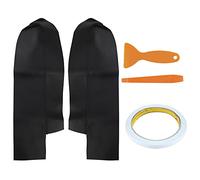 AUTOKAY 2pcs Leather Front Door Panels Armrest Cover Fits for Honda CR-V CRV 2007-2012