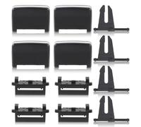 AUTOKAY A/C Air Vent Outlet Tab Clip Kit Fit for Mercedes-Benz W166 ML350 GL350 GL450 4pcs Rear Row Left Right Front Center Control A1668300254