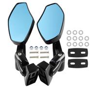 AUTOKAY Motorcycle Mirrors Racing Rearview Mirrors CNC Aluminum Anti-Glare Side Mirror Fits for Honda CBR 600 F3 F4i Kawasaki Ninja ZX 6 7 9 12 Yamaha FZR YZF R1 R6 S Suzuki GSXR