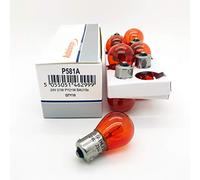 Autolamps 588 PY21W 24v 21w BAU15S Amber Indicator Truck Lorry Light Bulb 581A - Pack of 10