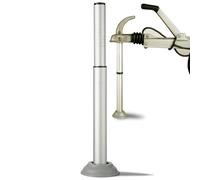 AUTOLIGHT 24 Aluminium Drawbar Scales 50-100 kg with Stand Plate | Support Load Gauge for Caravans & Trailers | Professional Design Lightweight & Robust | Towing Hitch Scales