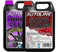 AUTOline Bundle 5L Cherry Fragrance Snowfoam and 5L Alloy Wheel Cleaner