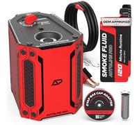 AutoLine Pro HyperSmoke 02 Leak Tester with Built-in Air Pump 1-20 PSI, Automotive Smoke Tester for Vacuum Leak Detection, Ceramic Smoke Coil, Adapter