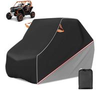 AUTOLION Premium UTV Cover Outdoor Waterproof All-Weather Protection Cover Compatible with Polaris RZR Can-Am Yamaha Honda Kawasaki Suzuki,and More,134" x 70" x 75"(2-3 Seater Plus)