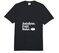 Autolyse Fold Bake Minimalist Sourdough Design Comfort Colors Adult Heavyweight T-Shirt