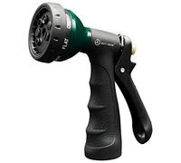 AUTOMAN-Garden-Hose-Nozzle, Metal Water Spray Nozzle with Heavy Duty 7 Adjustable Watering Patterns,Slip Resistant for Watering Plants,Lawn& Garden,Washing Cars,Cleaning,Showering Pets & Outdoor Fun.