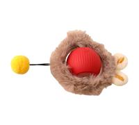 Automated Cat Play Ball, Battery Operated Cat Toy, Interactive Cat Toy Ball, Pet Interactive Toy Turning, 12 x 7.5 x 5 cm