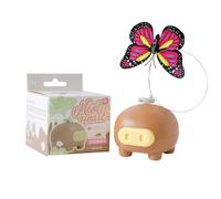 Automated Cat Toy - Fluttering Butterfly Cat Enrichment Toys,Battery Operated Non-Slip Teaser Pet Supplies Training Games for Boredom Indoor Exercise, Keep Them Busy
