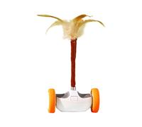 Automated Cat Toy,with Lights Tail Touch Activated - Smart Cat Toys Interactive Games - for Kitten Indoor Enrichment Boredom Relief Stimulation Play