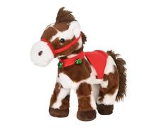 Automated Equine - Animated Plush for Entertaining | Battery Operated Locomotion with Melodic Sound Synthesis Soft Touch Synthetic Fleece for Playrooms Bedrooms and Travel Journeys