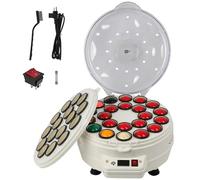 Automatic 2-in-1 Billiard Ball Cleaner & Polisher, Electric Machine for 16-22 Pool/Snooker Balls, Includes Cleaning Brush for Efficient Use
