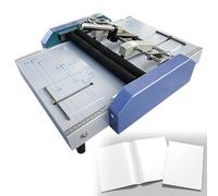 Automatic 2-in-1 Folding and Binding Machine for Brochures, Manuals, Invitations - Ideal for Home, School, Office, and Church Use
