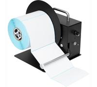 Automatic 2-Way Label Rewinder Machine, 8 inch/s Rewind Speed, for Clothing Tags, Barcode, Self-Adhesive Stickers