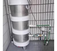 Automatic 3/4 - Inch Threaded Water Pressure Tank in Stainless Steel, 26 53 79 106 132 185 Gallon, Well Pressure Tank Kit for Water Supply, Pressurization, Water Storage Industrial & Domestic(53gal/20