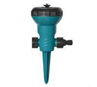 Automatic 360° Rotating Garden Sprinkler For Lawn Irrigation, Adjustable Water Spray Pattern, Long-lasting ABS Construction, 20.8 L/min, Suitable For Yard And Crop(B)