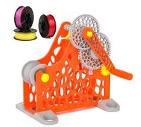 Automatic 3D Filament Respooler - Electric Spool Rewinder for Neat Wire Routing in 3D Printing and Welding Applications