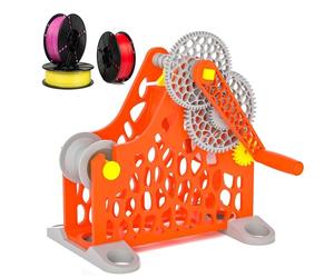 Automatic 3D Filament Respooler - Electric Spool Rewinder for Neat Wire Routing in 3D Printing and Welding Applications