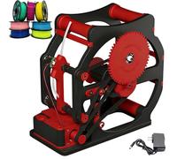 Automatic 3D Filament Respooler, Smart Control Electric Spool Winder, Adjustable Speed & Tension, Smooth Even Winding, No Tangling for 3D Printer