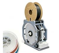 Automatic 3D Filament Respooler Winder, Electric Spooler with Smart Start/Stop for 1KG Rolls, No-Tangle Design, Compatible with PLA ABS, Welding & Sewing