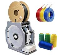 Automatic 3D Industrial Filament Respooler, Electric Spool Rewinder, Capacity 1kg Spool, Easy Reel Change, for 3D Printer Filaments (PLA, ABS), Welding Wire, Sewing Thread