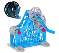 Automatic 3d Industrial Filament Respooler, Smart Electric Spool Rewinder, 1kg Capacity Wrap Neatly Without Tangling For 3d Printing & Welding Wire Manual-blue