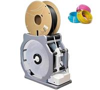 Automatic 3D Printer Industrial Filament Respooler, Electric Spool Rewinder with Smart Auto Start and Stop, 1kg Capacity, Welding Thread Winder for 3D Printing Enthusiasts, Welders, Textile Artists