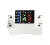 Automatic 63a Current Limiter With Digital Display For Overvoltage Protection And Undervoltage Safety In Home Improvement Electrical Supplies(PN2-VA5-63A)