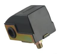 Automatic Adjustable Water Pressure Switch for Well Pumps, 1/4" External Thread, 1.4-2.8 kg/cm² Range, 16A Max Current, Plastic Housing & Cast